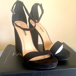 Sold. Your Biggest Fan Heels Fashion Nova Size 8